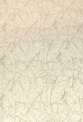 Cadeaufolie Dubbelzijdig Goud Mat & Creme Tree Gold 70cm x 50meter