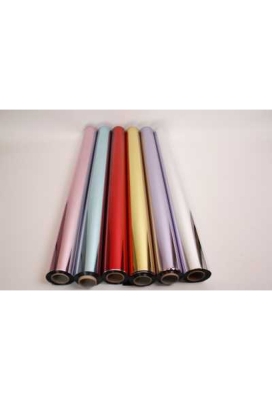Cadeaufolie Metallic Goud & Zilver 100 cm x 25meter 30 mic