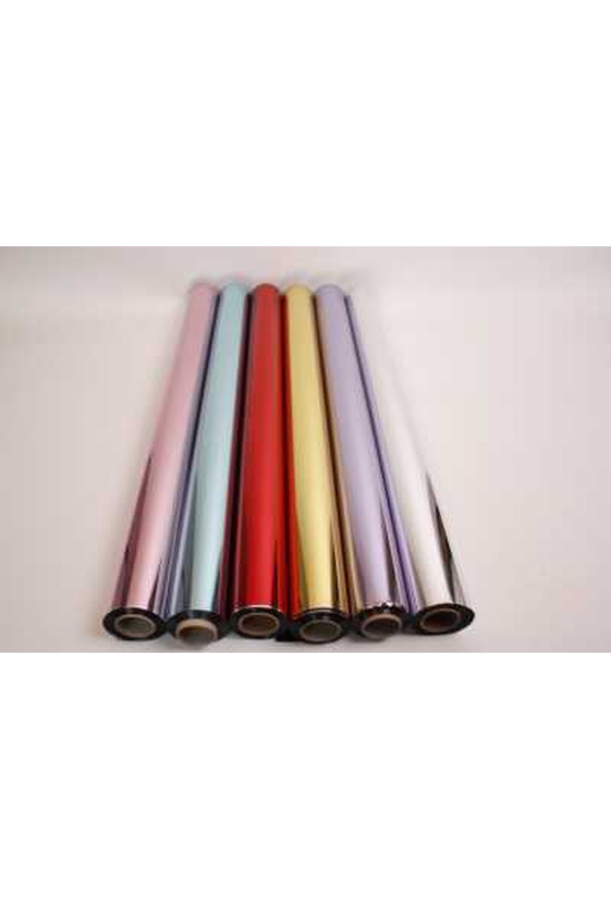Cadeaufolie Metallic Goud & Zilver 100 cm x 25meter 30 mic