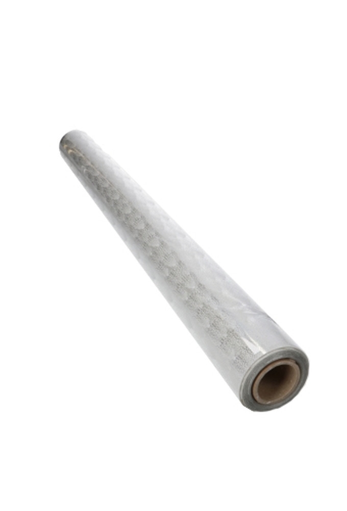 Cadeaufolie Transparant Kerst Witte Sneeuw 70cm x 50meter OP IS OP
