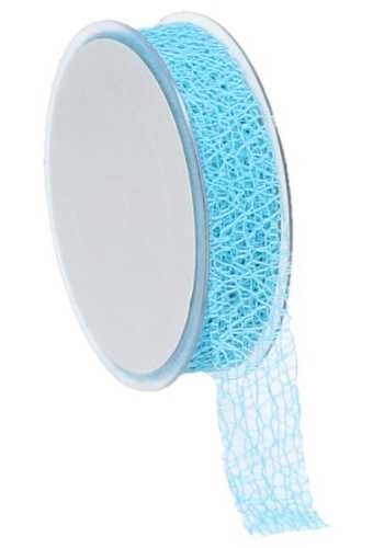Cadeaulint Honey Weblint Aqua Blauw 25mm x 20 meter