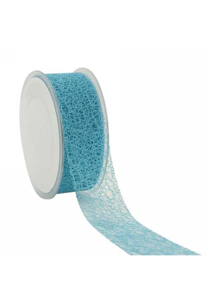 Cadeaulint Honey Weblint Aqua Blauw 38mm x 20 meter