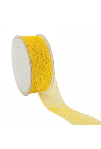 Cadeaulint Honey Weblint Geel 38mm x 20 meter
