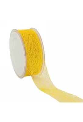 Cadeaulint Honey Weblint Geel 38mm x 20 meter