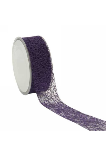 Cadeaulint Honey Weblint Paars 38mm x 20 meter