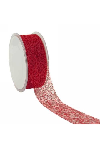 Cadeaulint Honey Weblint Rood 38mm x 20 meter