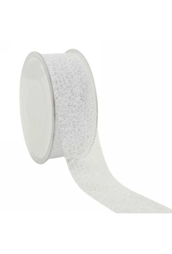 Cadeaulint Honey Weblint Wit 38mm x 20 meter