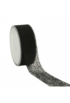 Cadeaulint Honey Weblint Zwart 38mm x 20 meter