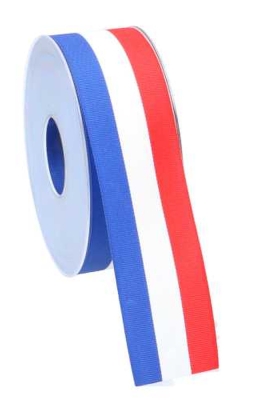 Cadeaulinten Stofband Nederland Rood Wit Blauw  4cm x 25meter
