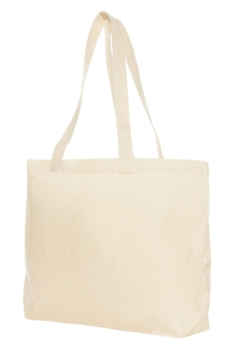 Canvas Bigshopper Ecru Met Hengsel 48x36x11cm 300grams 100stuks
