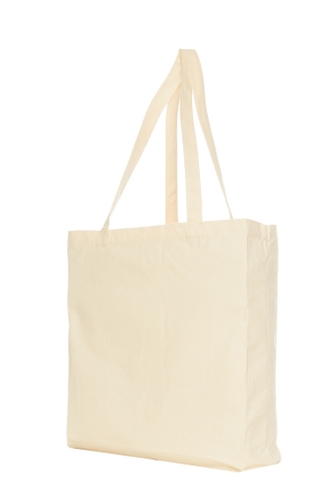 Canvas Bigshopper Ecru Met Hengsel 48x36x12cm 300grams 100stuks