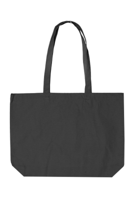 Canvas Bigshopper Zwart Met Hengsel 48x36x11cm 300grams 100stuks