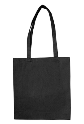 Canvas Bigshopper Zwart Met Hengsel 48x36x12cm 300grams 100stuks
