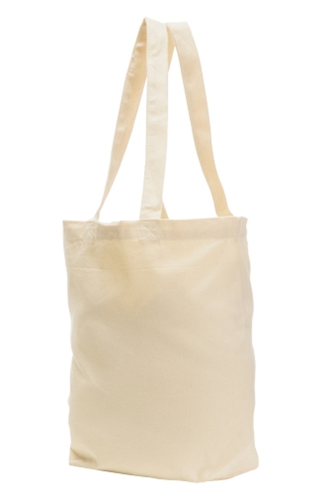 Canvas Draagtassen Ecru Met Hengsel 40x42x10cm 300grams 100stuks