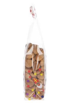 Cellofaan Zakjes Met Blokbodem Sint & Strooigoed 7x4x22cm 100stuks