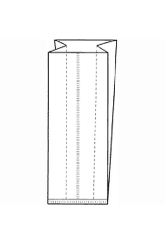 Cellofaan Zakjes Met Zijvouw Transparant 10+8x27cm 30micron 100stuks