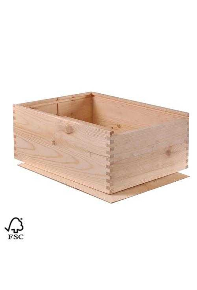 Champagnekist 2 Fles Digitaal Bedrukking 40x24.3x12.3cm 10st