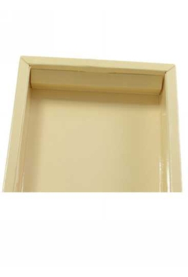 Chocoladeletterdozen Goud 17.7x12.2x3.5cm 48stuks