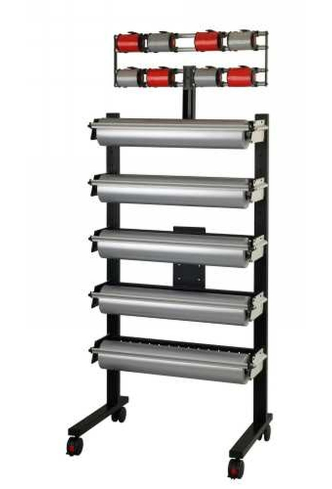 Complete Papierrolhouder 5x Papierrolhouder 75cm & Krullinten houder