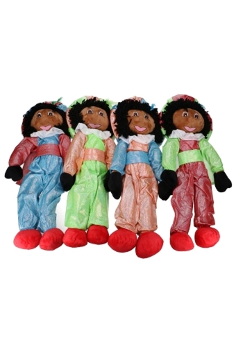 Decoratiepop Groot Piet Met Pet 50cm 1stuk
