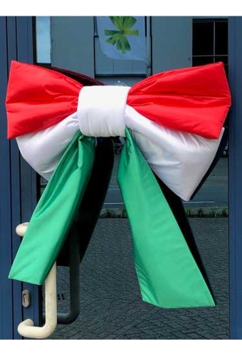 Deurstrik Dubbel Italie Lucca 77x50+40cm & Zuignap lint 25cm