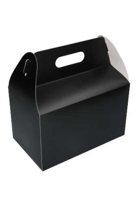 Draagdoos Stilo Zwart Medium 25x15x15cm 10stuks