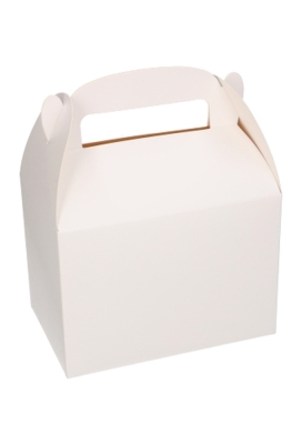 Draagdoosjes Danau Wit 17.3x11.4x12.3cm 25stuks