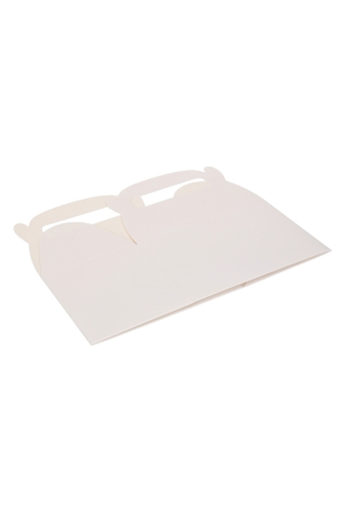 Draagdoosjes Danau Wit 17.3x11.4x12.3cm 25stuks
