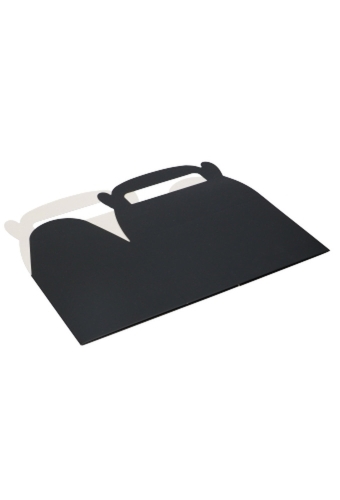 Draagdoosjes Danau Zwart 17.3x11.4x12.3cm 23stuks