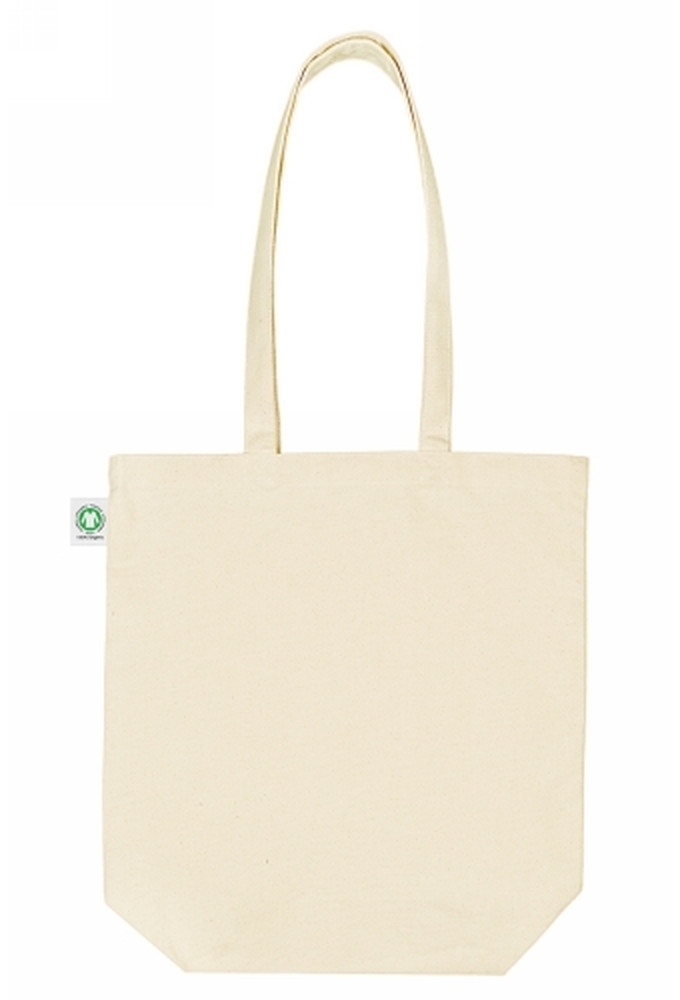 Draagtas Katoen Fairtrade Ecru Met Hengsel 300gram 42x42x12cm 100stuks