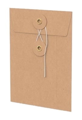 Envelop Met Japanse Sluiting Tokyo Kraft 16.2x11.4cm 50stuks