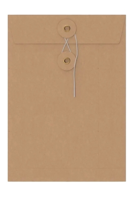 Envelop Met Japanse Sluiting Tokyo Kraft 22.9x16.2cm 50stuks