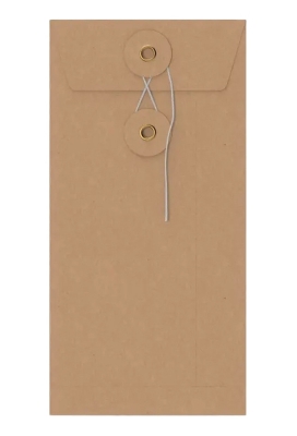 Envelop Met Japanse Sluiting Tokyo Kraft 22x11cm 50stuks