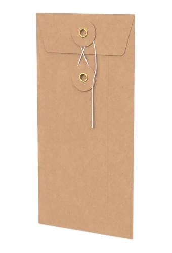 Envelop Met Japanse Sluiting Tokyo Kraft 22x11cm 50stuks