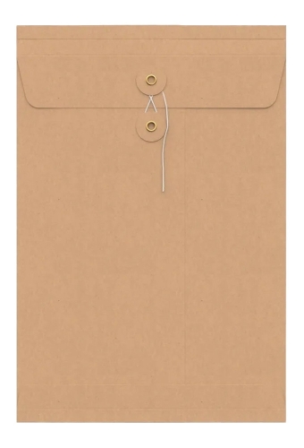 Envelop Met Japanse Sluiting Tokyo Kraft 32.4x22.9x2.5cm 50stuks