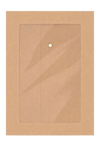 Envelop Met Japanse Sluiting Tokyo Kraft Venster 22.9x16.2cm 50stuks