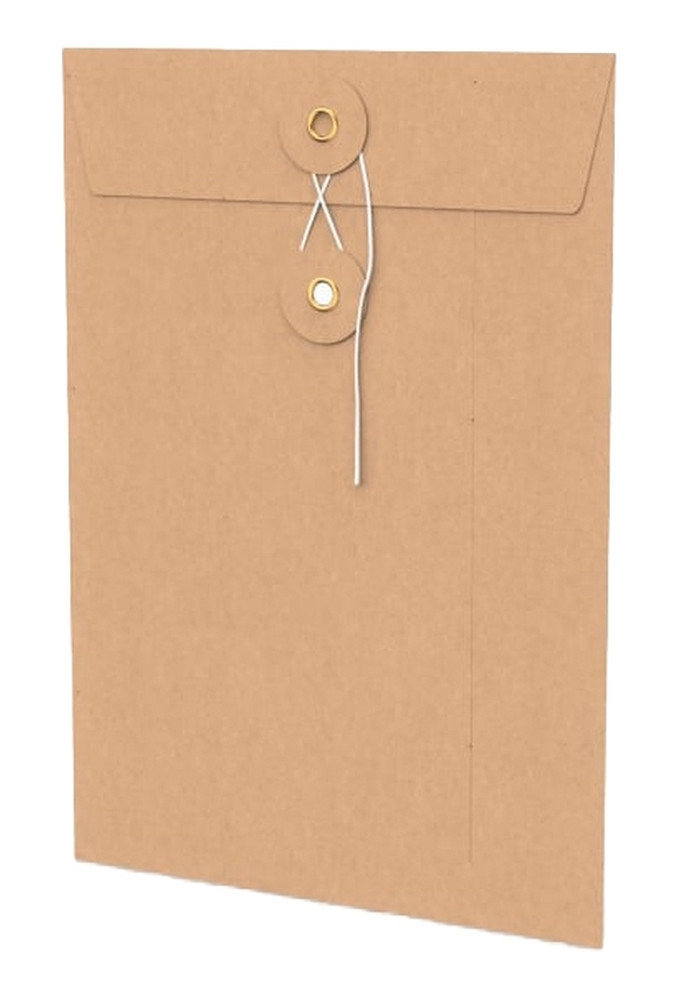 Envelop Met Japanse Sluiting Tokyo Kraft Venster 22.9x16.2cm 50stuks