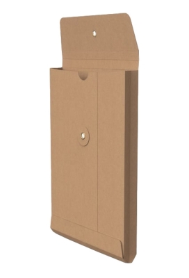 Envelop Met Japanse Sluiting Tokyo Kraft Venster 22.9x16.2x2.5cm 50st