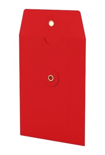 Envelop Met Japanse Sluiting Tokyo Rood 16.2x11.4cm 100stuks