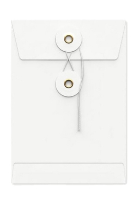 Envelop Met Japanse Sluiting Tokyo Wit 16.2x11.4cm 100stuks