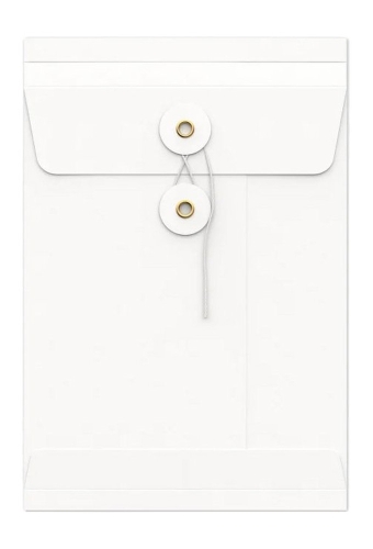 Envelop Met Japanse Sluiting Tokyo Wit 22.9x16.2x2.5cm 100stuks