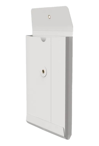Envelop Met Japanse Sluiting Tokyo Wit 22.9x16.2x2.5cm 100stuks