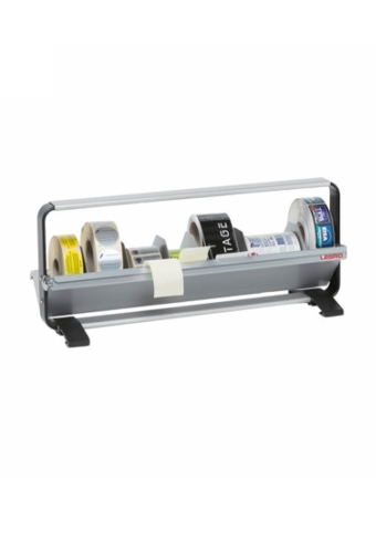 Etiketrolhouder Dispenser 15.5x27x7.5+30cm + Voet