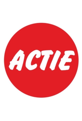 Etiketten Actie Rood 3.5cm 500stuks
