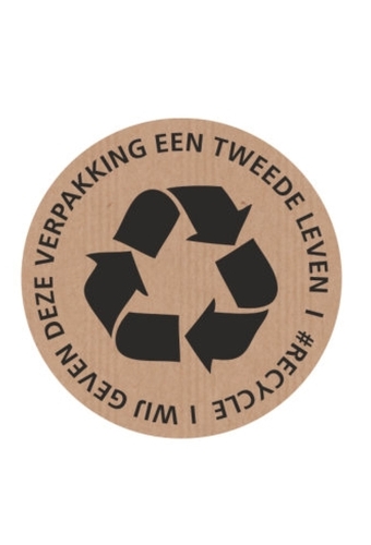 Etiketten Everyday Recycle Kraft 6cm 250stuks