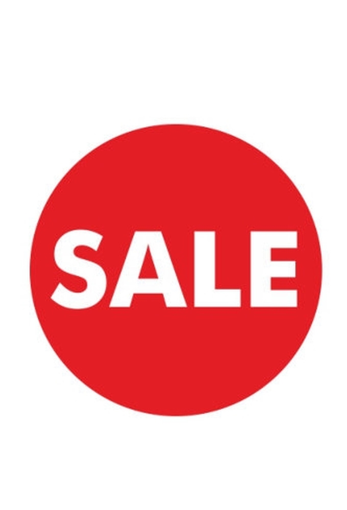 Etiketten Sale Rood 2cm 500stuks