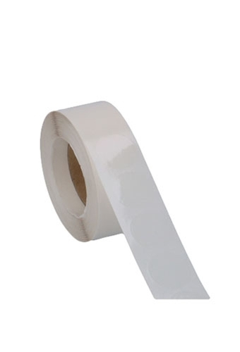 Etiketten Transparante Sluiting Zegel Rond 2.5cm 1000stuks