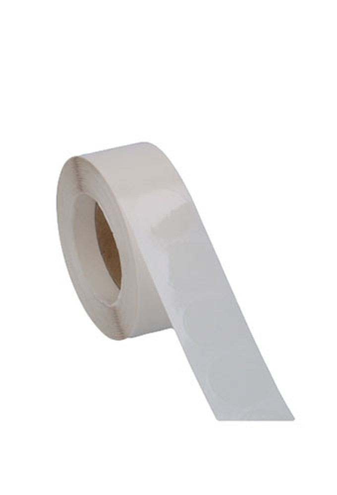 Etiketten Transparante Sluiting Zegel Rond 2.5cm 1000stuks