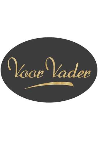 Etiketten Vader Voor Vader Zwart 3.7x2.5cm 500stuks