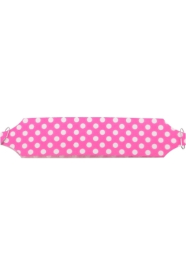 Everyday Trek Strikken Dots Roze D95mm met een lint van 20mm 30stuks
